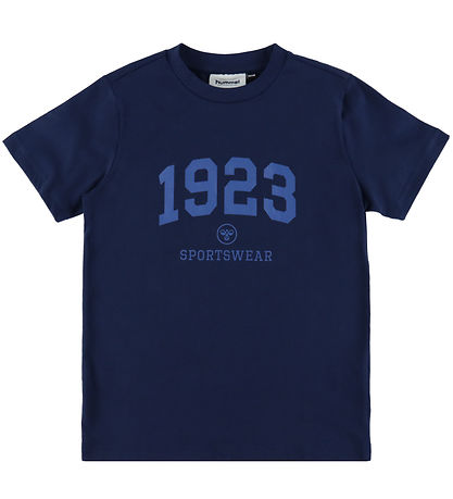 Hummel T-Shirt - hmlJR Graphic 1923 - Dress Blues