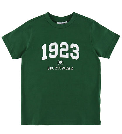 Hummel T-Shirt - hmlJR Graphic 1923 - Dark Green