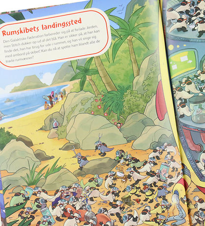 Forlaget Carlsen Bog - Hvor Er Stitch? En Søg Og Find-bog