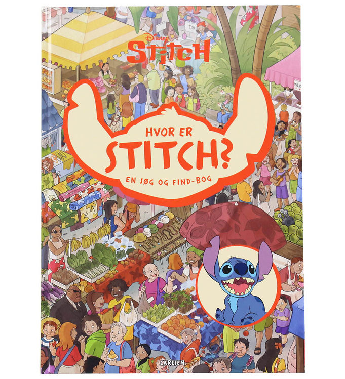Forlaget Carlsen Bog - Hvor Er Stitch? En Søg Og Find-bog