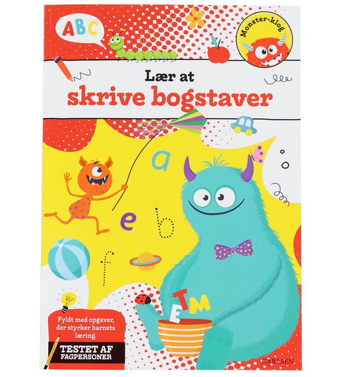 Forlaget Carlsen Opgavebog - Lær At Skrive Bogstaver