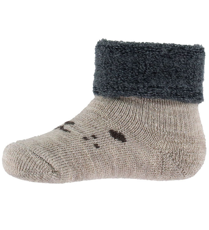 MP Strømper - Uld - Arven - Lysebrunmeleret