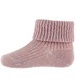 MP Strømper - Uld - Iris - Glitter - Woodrose