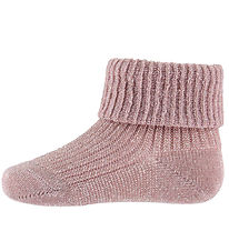MP Strømper - Uld - Iris - Glitter - Woodrose