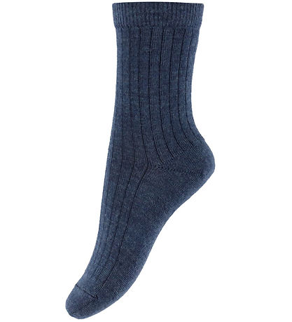 MP Strømper - Uld - Rib - 3-pak - Camel Melange