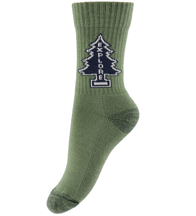 MP Strømper - Uld - Ingolf - Olivine