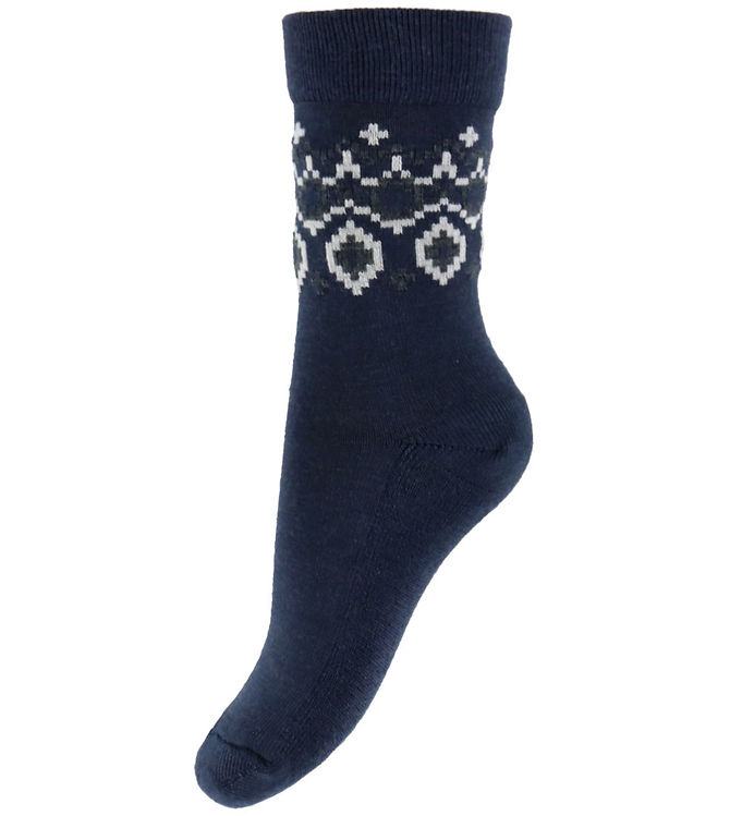 Mp Strømper - Uld - Long - Torshavn - Navy