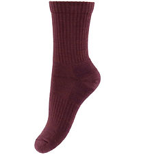 MpP Strømper - Uld - Neo - Grape Skin