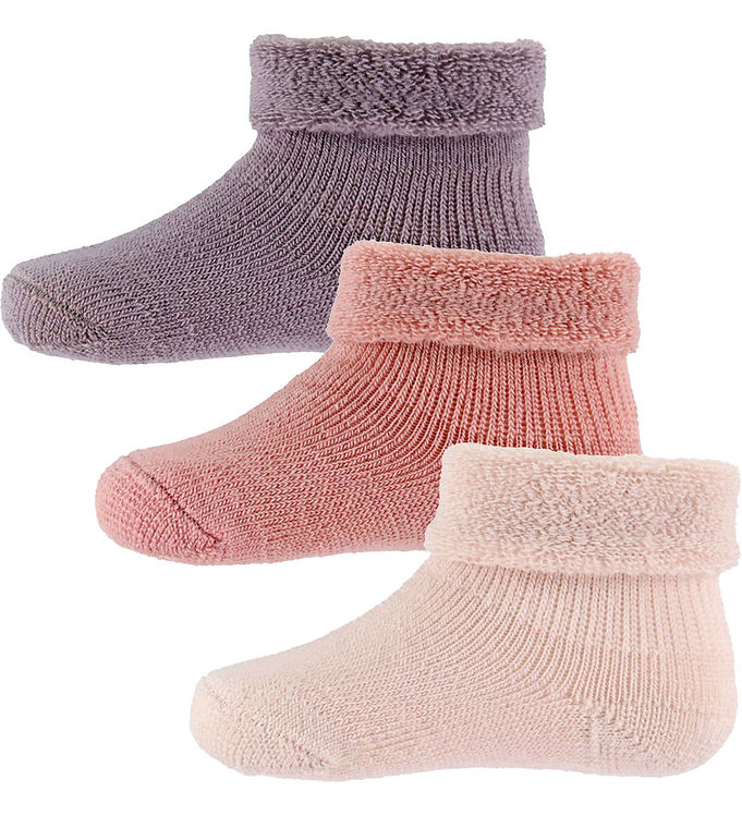 MP Strømper - Uld - 3-pak - Vintage Rose
