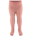 MP Strømpebukser - Rib - Uld - Vintage Rose