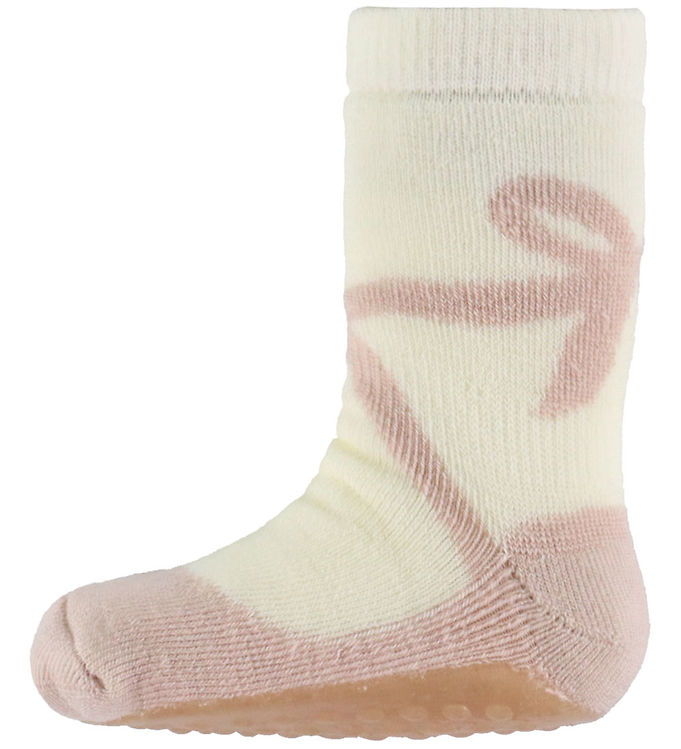 Mp Strømper m. Antiskrid - Kaia - Rose Dust