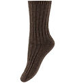 MP Strømper - Uld/Viskose - Bellie - Brown Melange