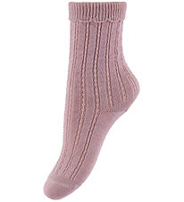 MP Strømper - Rib - Uld - Saga - Woodrose