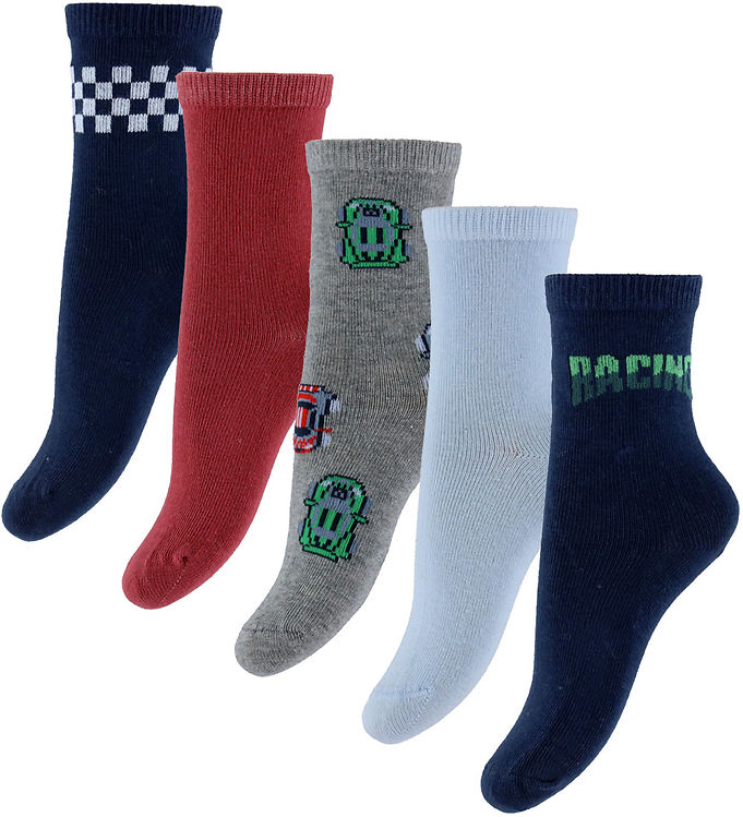 Name It Strømper - NmmVagn - 5-pak - Navy Blazer