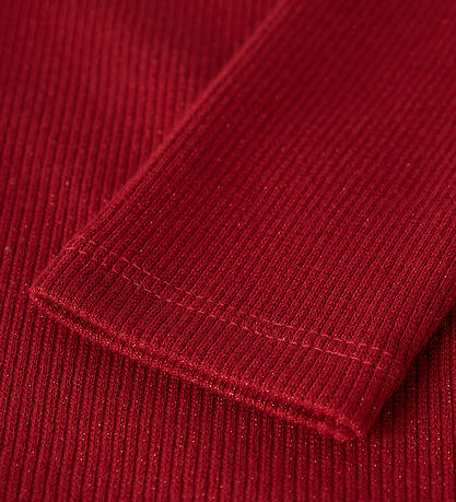 Name It Bluse - NmfSiclo - Glitter - Jester Red