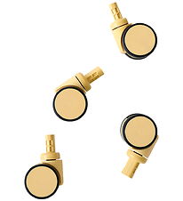 MODU Hjul til Foldekasse - 4 stk. - Honey Yellow MODU Hjul til Foldekasse - 4 stk. - Honey Yellow