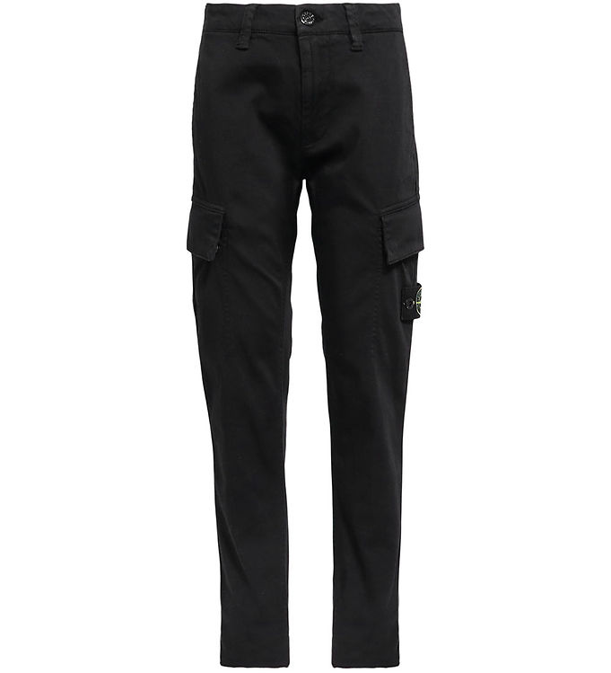 Stone Island Bukser - Cargo - Sort