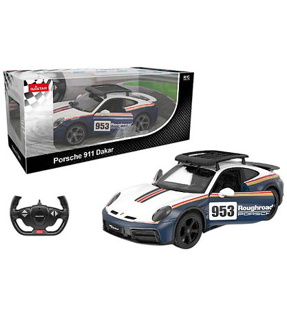 Rastar Fjernstyret Bil - Porsche 911 Dakar - 1:14