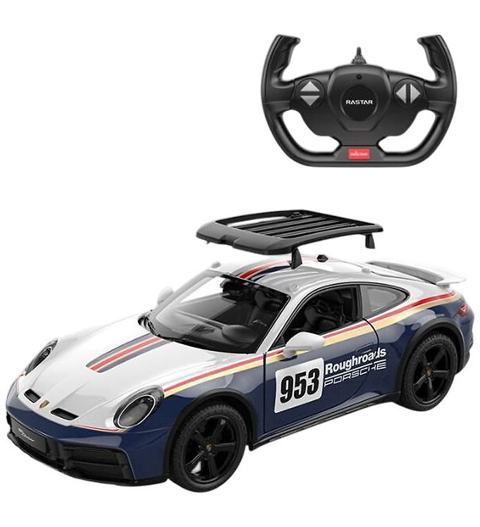 Rastar Fjernstyret Bil - Porsche 911 Dakar - 1:14