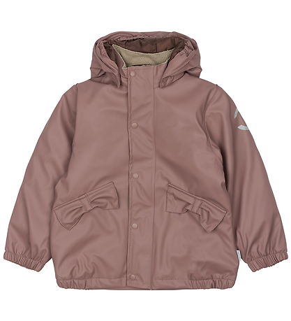 Mikk-Line Regntøj - PU - Animal - Twilight Mauve