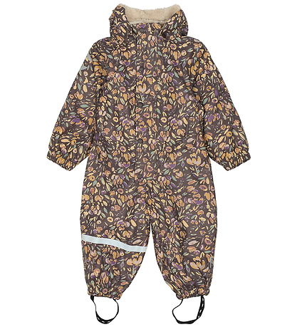 Mikk-Line Regntøj m. For - PU - AOP - Raisin