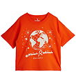 Mini Rodini T-shirt - Society - Rød Mini Rodini T-shirt - Society - Rød