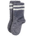 Chaussettes Mini Rodini - Stripe Duveteux - Gris Chaussettes Mini Rodini - Stripe Duveteux - Gris