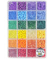 Pearl N Fun Perler - Smykkesæt - Regnbuefarver Pearl N Fun Perler - Smykkesæt - Regnbuefarver
