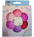 Pearl N Fun Perler - Glasperlemix - Pink/Lilla/Hvid