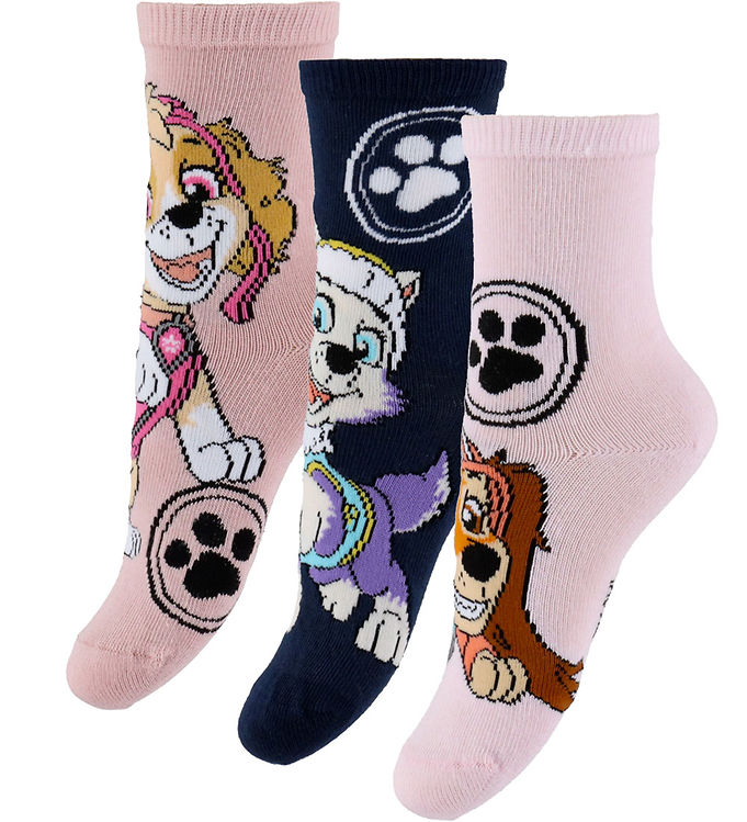 Name It Strømper - 3-pak - NmfNanine - Paw Patrol - Navy Blazer