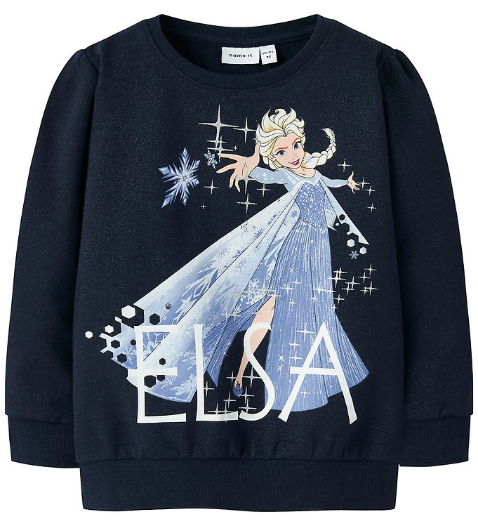 Name It Sweatshirt - NmfOsina - Frozen - Navy Blazer