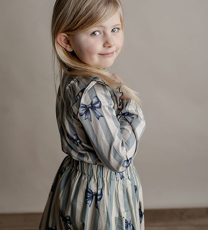 Hanevild Nederdel - Denim - Bow - Rainy