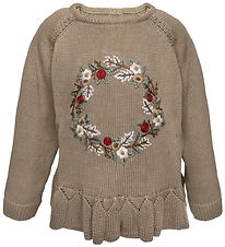 Hanevild Bluse - Strik - Anna - Coriander Hanevild Bluse - Strik - Anna - Coriander