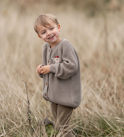 Hanevild Cardigan - Strik - Kaj - Caribou