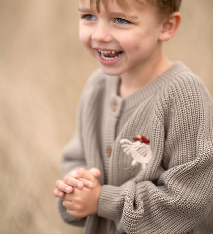 Hanevild Cardigan - Strik - Kaj - Caribou