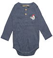 Hanevild Bodysuit l/s - Lasse - Ombre Blue