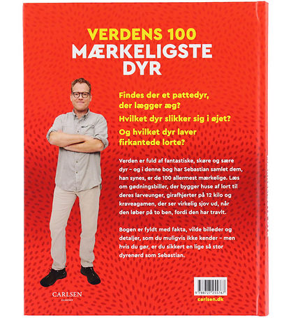 Forlaget Carlsen Bog - Verdens 100 Mærkeligste Dyr