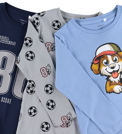 Name It Bluse - Noos - 3-pak - NmmNiko - Navy Blazer