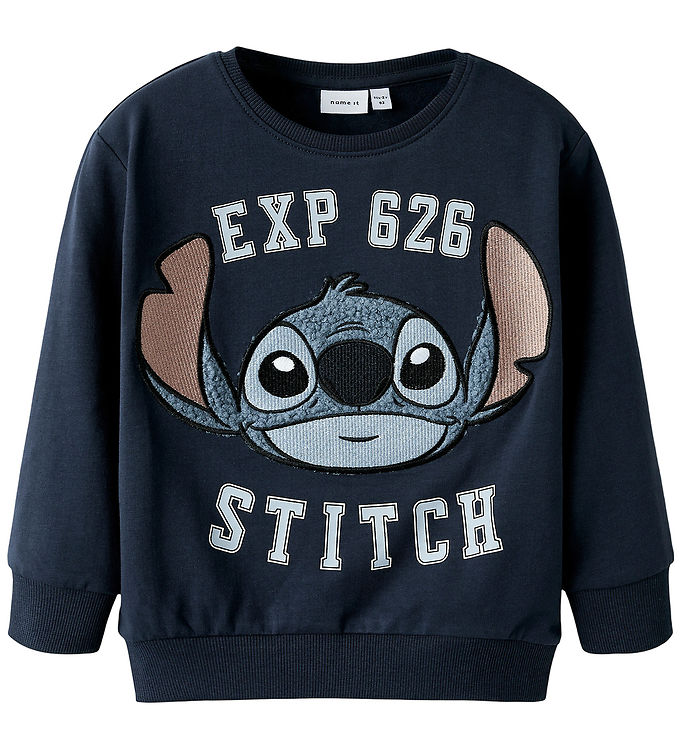 Name It Sweatshirt - NmmOnur - Stitch - Navy Blazer