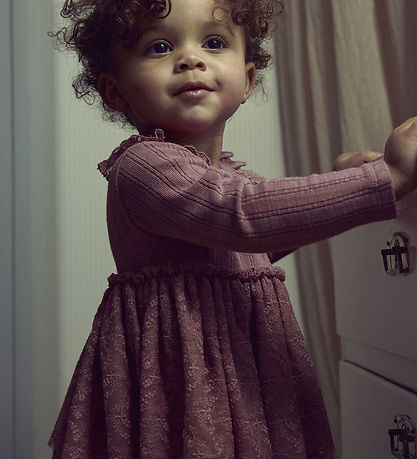 Lil' Atelier Kjolebody l/æ - NbfRobelle - Nostalgia Rose