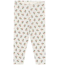 Konges Sløjd Leggings - Minnie - Verona Blues m. Hulmønster