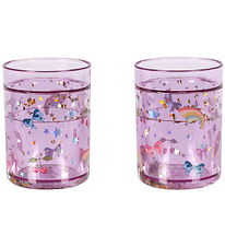 Konges Sløjd Glitterkopper - 2-pak - Rainbow Twinkle