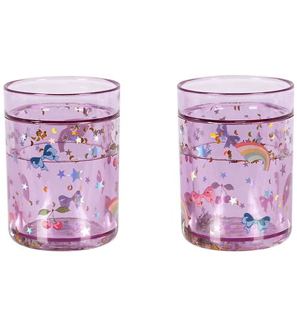 Konges Sløjd Glitterkopper - 2-pak - Rainbow Twinkle