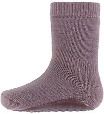 MP Strømper m. Antiskrid - Uld - Dark Purple Dove MP Strømper m. Antiskrid - Uld - Dark Purple Dove