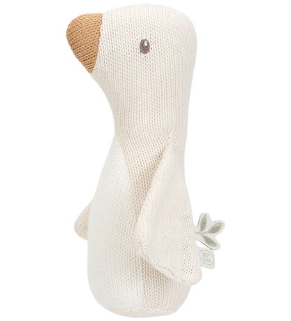 Little Dutch Gaveæske - 3 Dele - Strik - Kanin/Ænder - Hvid Little Dutch Gaveæske - 3 Dele - Strik - Kanin/Ænder - Hvid