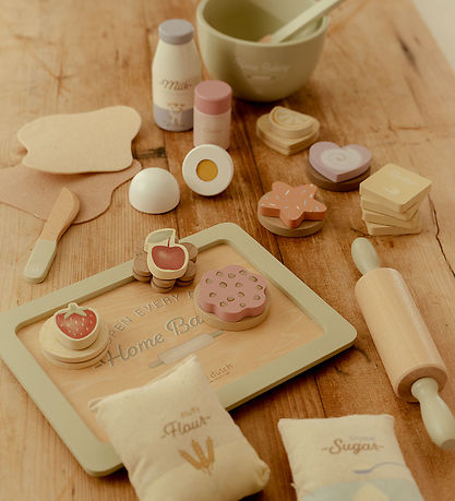 Little Dutch Bagesæt - Træ - Grøn