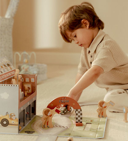 Little Dutch Racerbane - Træ - Multi Little Dutch Racerbane - Træ - Multi