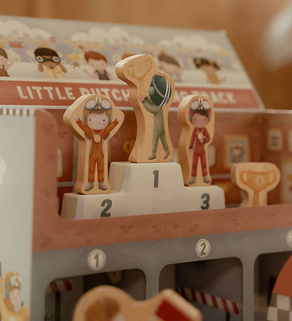 Little Dutch Racerbane - Træ - Multi