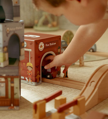 Little Dutch Stablekasser m. 6 Biler - Træ - Multi Little Dutch Stablekasser m. 6 Biler - Træ - Multi