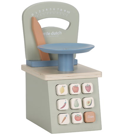 Little Dutch Legetøjsvægt - Træ - Grøn Little Dutch Legetøjsvægt - Træ - Grøn